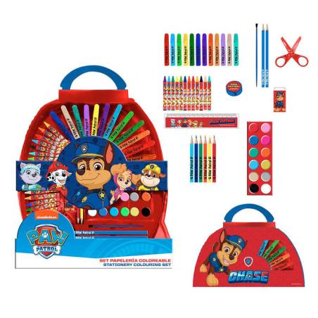 Set Papeleria Patrulla Canina Paw Patrol 50pzs