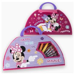 Set papeleria coloreable Minnie Disney 50pzs