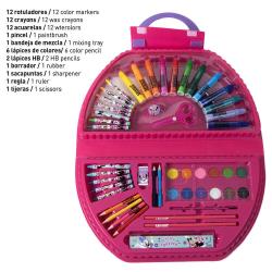 Set papeleria coloreable Minnie Disney 50pzs