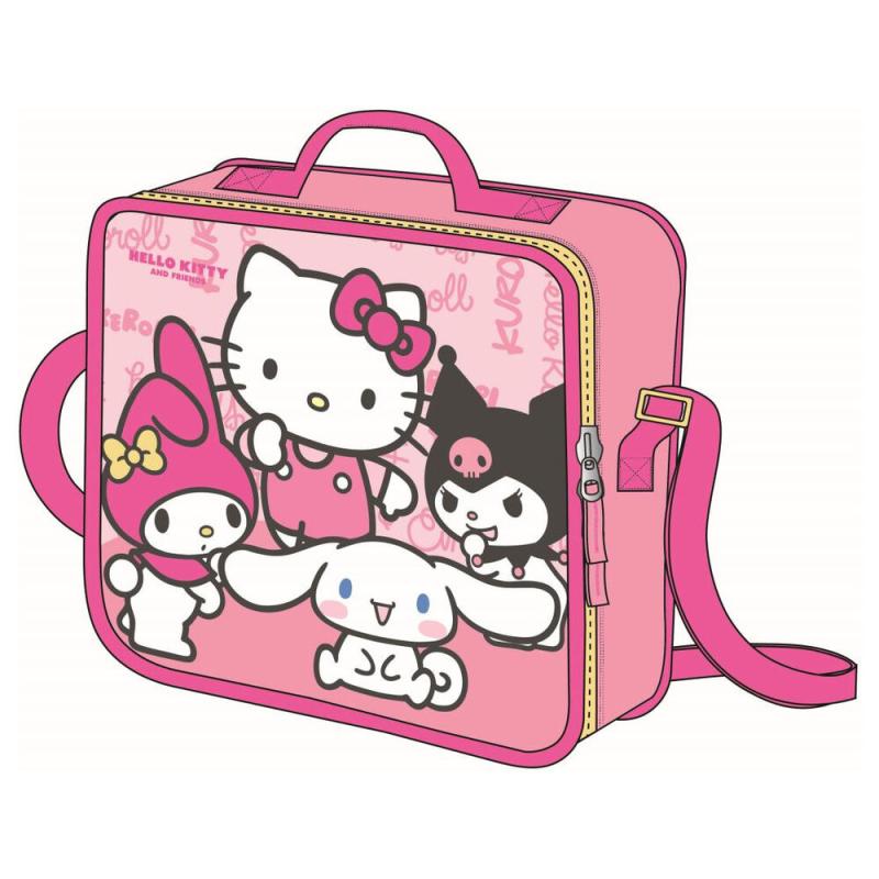 Bolsa portameriendas 3D Hello Kitty and Friends