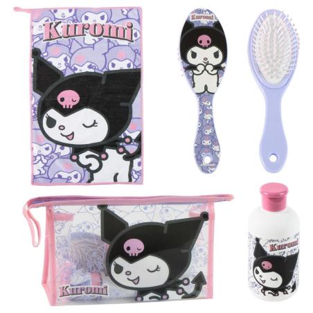 Set neceser aseo Kuromi Hello Kitty