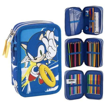 Plumier Sonic the Hedgehog triple