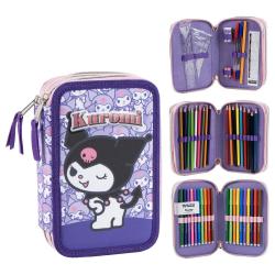 Plumier Kuromi Hello Kitty triple