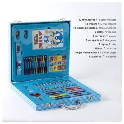 Maletin papeleria coloreable Sonic the Hedgehog