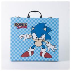 Maletin papeleria coloreable Sonic the Hedgehog