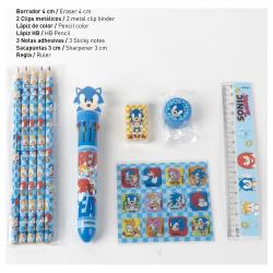 Set papeleria Sonic the Hedgehog
