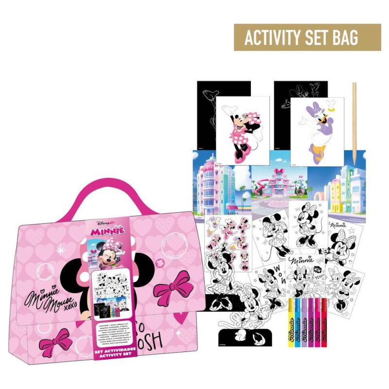 Bolso set coloreable Minnie Disney