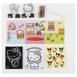 Bolso set coloreable Hello Kitty and Friends