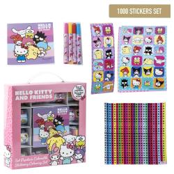 Blister pegatinas Hello Kitty and Friends 1000pzs