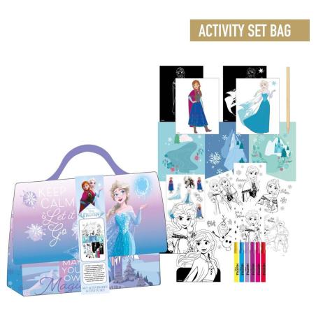 Bolso set coloreable Frozen Disney
