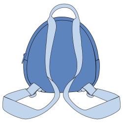 Mochila Stitch Disney 20cm
