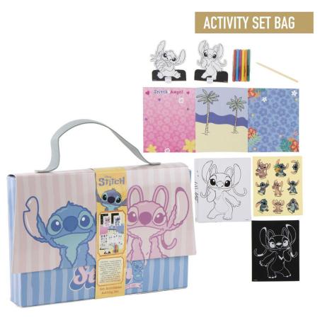 Bolso set coloreable Stitch Disney