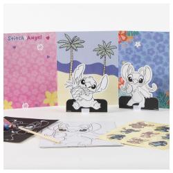 Bolso set coloreable Stitch Disney