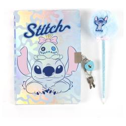 Diario + boligrafo Stitch Disney