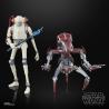 Blister 2 figuras KX Security Droid Enforcer & Droideka Survivor Star Wars Jedi 15cm