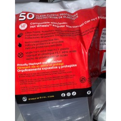 Caja Protectora para Coches 1/64 Pack 50. Acrilico de alta calidad fabricada en PET