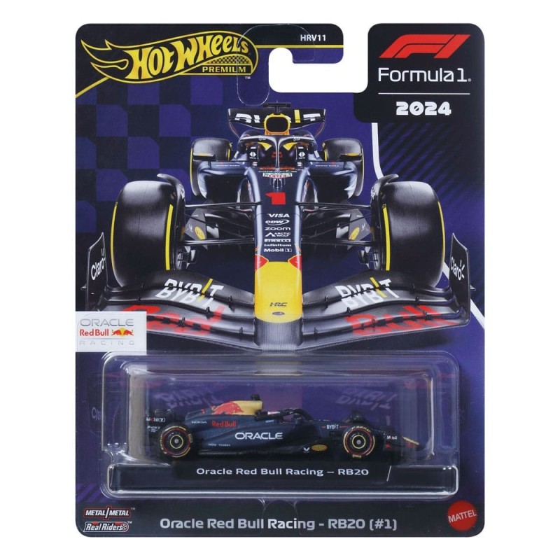 Hot Wheels Premium Fórmula 1 Oracle Red Bull Racing RB20 (Max Verstappen 2024)