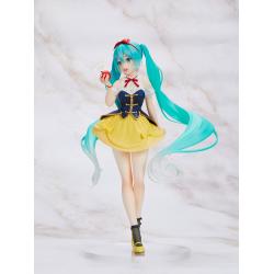 Hatsune Miku Estatua PVC Hatsune Miku Wonderland Snow White 18 cm