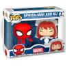 Blister 2 figuras POP Marvel Spider-Man and MJ