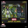 Blister 2 figuras Madame Masque & Crossbones Super Villains Marvel Legends Series 15cm