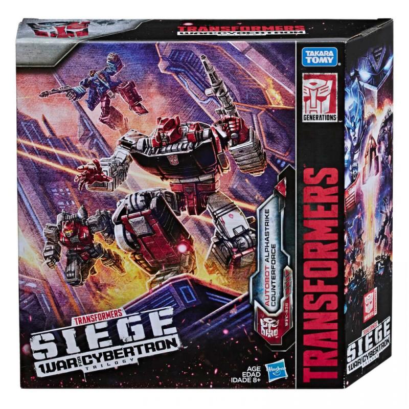 Figura Alphastrike Counterforce War For Cybertron Transformers 13cm