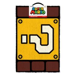 Super Mario Felpudo Question Mark Block 40 x 60 cm