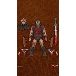 Conan el Bárbaro Figura Ultimates Conan Blood Soaked Pit Fighter 18 cm