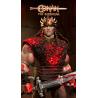 Conan el Bárbaro Figura Ultimates Conan Blood Soaked Pit Fighter 18 cm