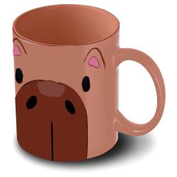 Taza Capibara Oh My Pop! 350ml