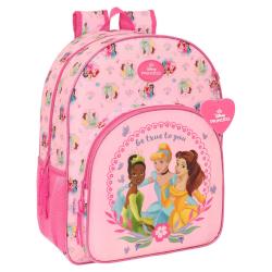 Mochila Princesas Disney 42cm adaptable