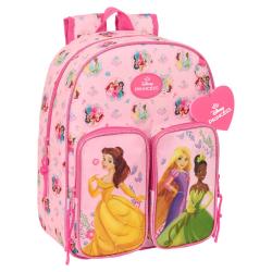 Mochila Princesas Disney 34cm adaptable