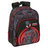 Mochila Miles Morales Spiderman Marvel 33cm adaptable