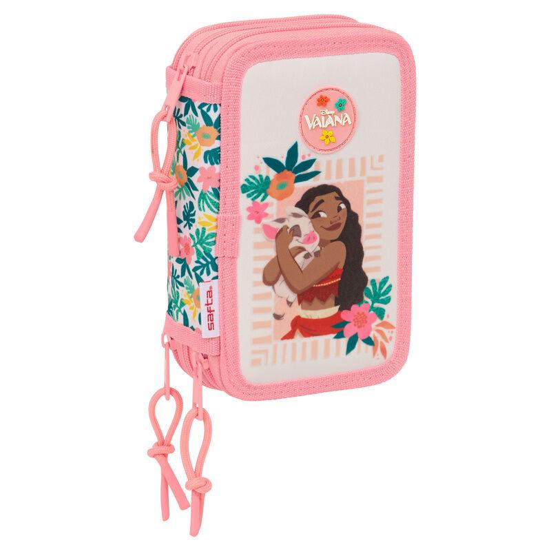 Plumier Vaiana Moana Disney triple 37pzs