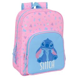 Mochila Bright Stitch Disney 34cm adaptable