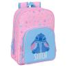 Mochila Bright Stitch Disney 34cm adaptable