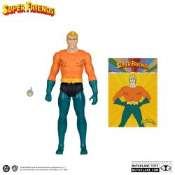 DC Retro Super Friends Figura Aquaman 15 cm