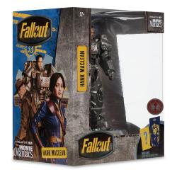 Fallout Figura Movie Maniacs Hank Maclean (Season 2) (Red Platinum Edition) 17 cm