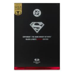 DC Multiverse Figura Superman (The Dark Knight Returns) (Black & White Accent Edition) (Gold Label) 18 cm