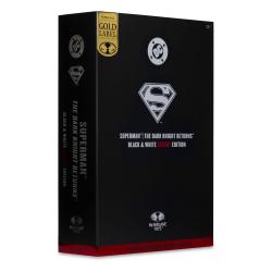 DC Multiverse Figura Superman (The Dark Knight Returns) (Black & White Accent Edition) (Gold Label) 18 cm