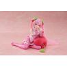 Hatsune Miku Estatua PVC Desktop Cute Figure Sakura Miku Cherry Cushion Ver. 13 cm