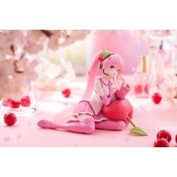 Hatsune Miku Estatua PVC Desktop Cute Figure Sakura Miku Cherry Cushion Ver. 13 cm