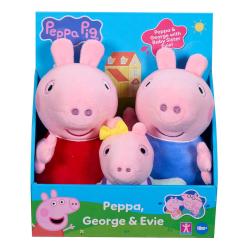 Peppa Pig Peluche 3er Pack