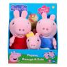 Peppa Pig Peluche 3er Pack