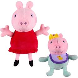 Peppa Pig Peluche 2er Pack