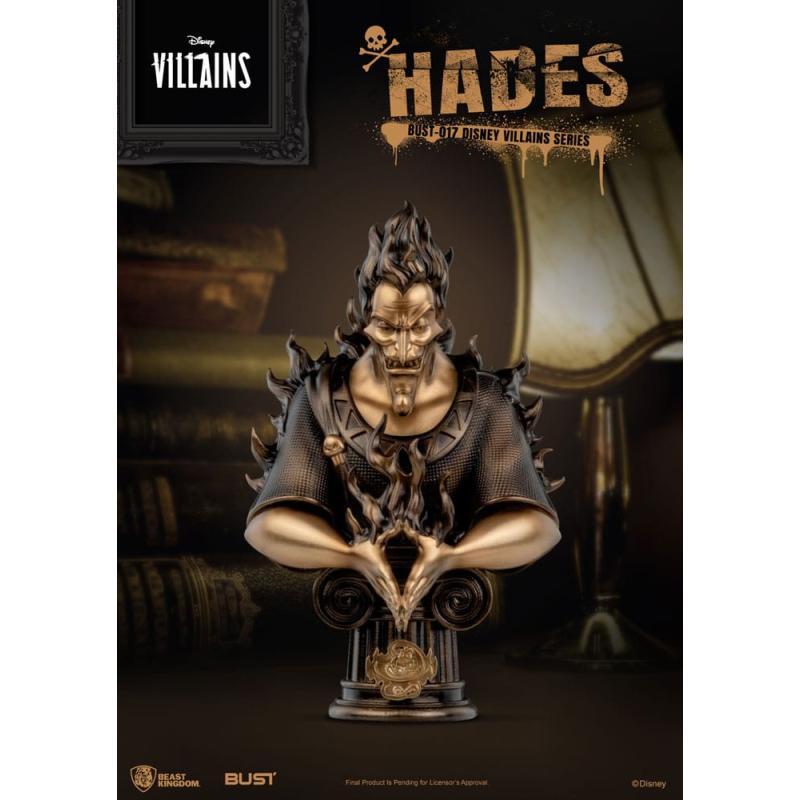 Disney Villains Series Busto PVC Hades 16 cm