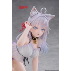 Alya Sometimes Hides Her Feelings in Russian Estatua PVC Desktop Cute Figure Alya Cat Ear Roomwear Ver. 13 cm