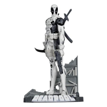 Marvel Collection Estatua PVC 1/10 Deadpool (The New Mutants #98) (Line Art) (Gold Label) 17 cm
