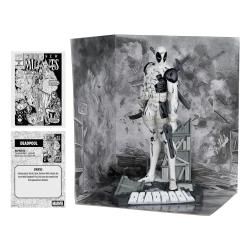 Marvel Collection Estatua PVC 1/10 Deadpool (The New Mutants #98) (Line Art) (Gold Label) 17 cm