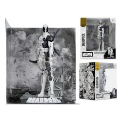 Marvel Collection Estatua PVC 1/10 Deadpool (The New Mutants #98) (Line Art) (Gold Label) 17 cm
