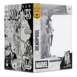 Marvel Collection Estatua PVC 1/10 Deadpool (The New Mutants #98) (Line Art) (Gold Label) 17 cm
